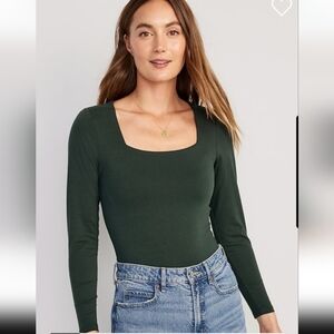 Old Navy Square Neck Bodysuit